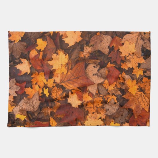 秋 キッチンタオル (横)