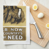 秋 キッチンタオル (四つ折り)