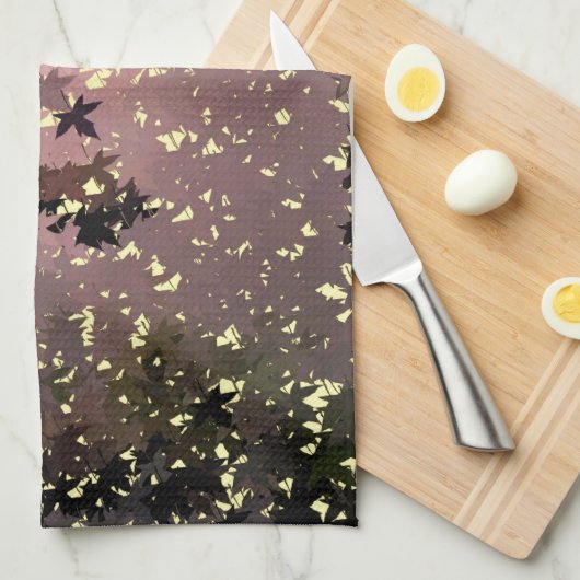 秋 キッチンタオル (四つ折り)