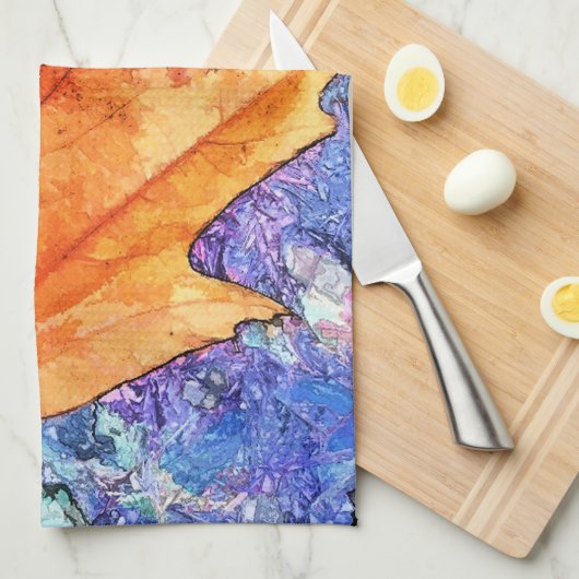 秋 キッチンタオル (四つ折り)