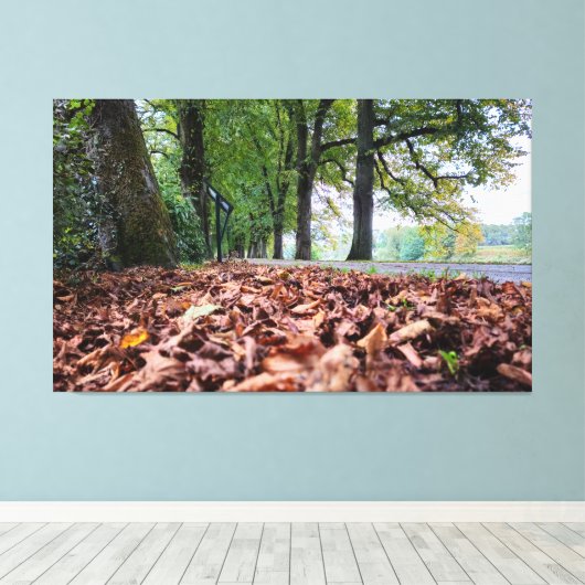 秋 キャンバスプリント (インサイチュ (ウッドフロア))