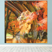 秋 キャンバスプリント (インサイチュ (ウッドフロア))