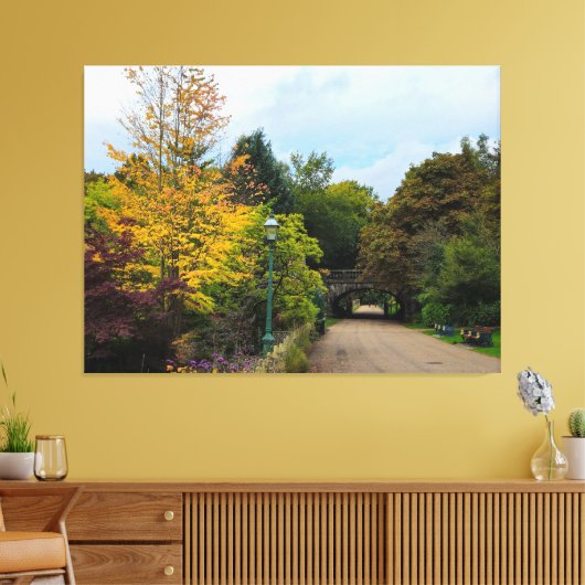 秋 キャンバスプリント (インサイチュ (リビング))