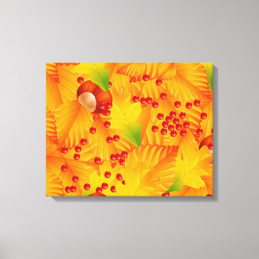 秋 キャンバスプリント (正面)