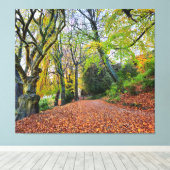秋 キャンバスプリント (インサイチュ (ウッドフロア))