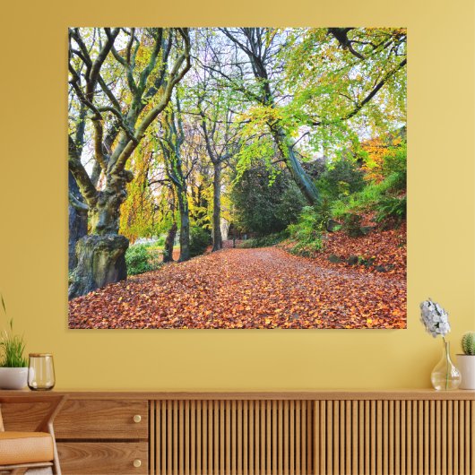 秋 キャンバスプリント (インサイチュ (リビング))