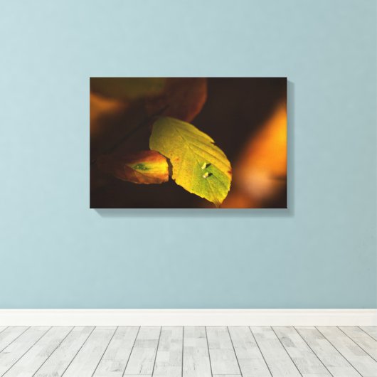 秋 キャンバスプリント (インサイチュ (ウッドフロア))