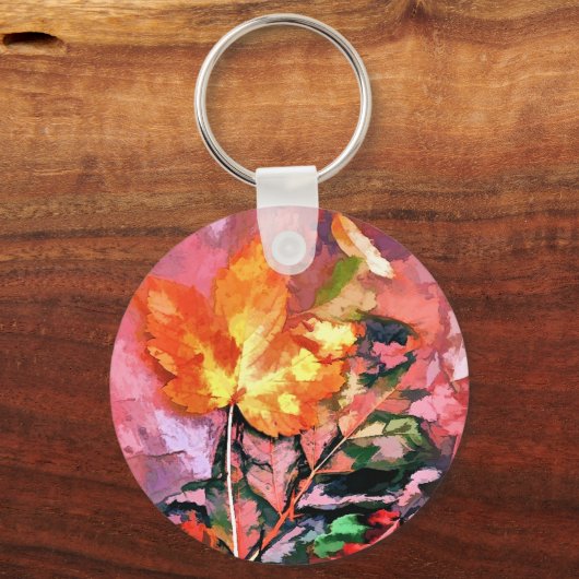 秋 キーホルダー (正面)