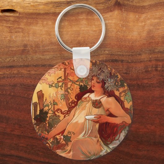 秋 キーホルダー (正面)