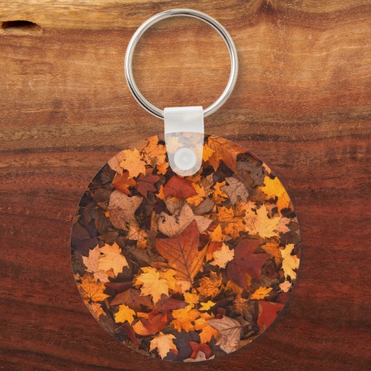 秋 キーホルダー (正面)