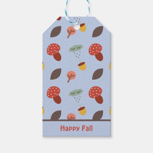 秋 ギフトタグ (正面)