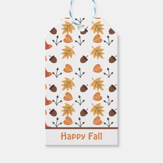 秋 ギフトタグ (正面)