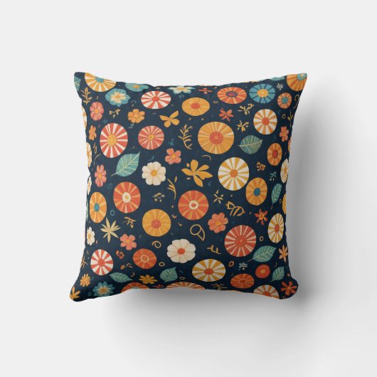 秋 クッション (裏面)