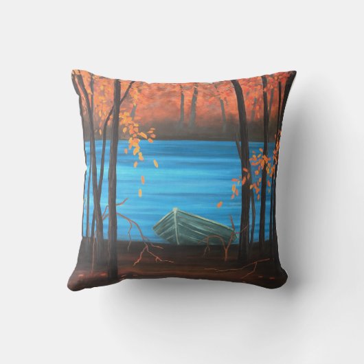 秋 クッション (裏面)