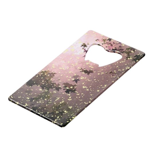 秋 クレジットカード栓抜き (正面アングル)