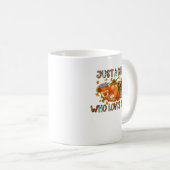 秋 コーヒーマグカップ (正面右)