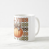 秋 コーヒーマグカップ (正面右)