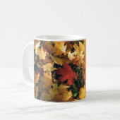 秋 コーヒーマグカップ (正面左)