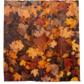 秋 シャワーカーテン (正面)