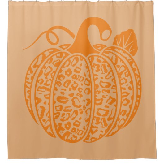 秋 シャワーカーテン (正面)