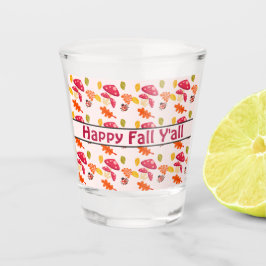 秋 ショットグラス