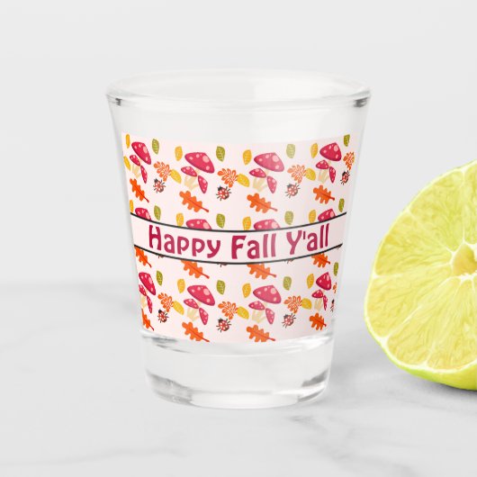 秋 ショットグラス (正面)
