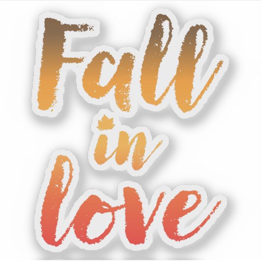 秋 シール (正面)