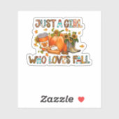 秋 シール (シート)