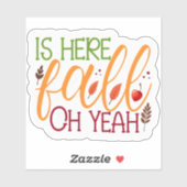 秋 シール (シート)