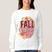 秋 スウェットシャツ (正面)