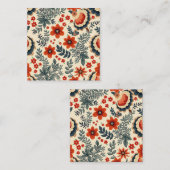 秋 スクエア名刺 (正面/裏面)