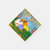 秋 スタンダードカクテルナプキン (角)