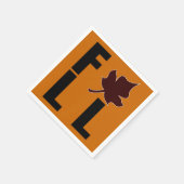 秋 スタンダードカクテルナプキン (角)