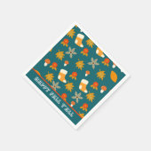 秋 スタンダードカクテルナプキン (角)