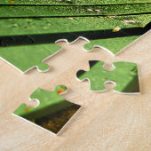 秋 – セントラルパークの座席。 ジグソーパズル (側面)