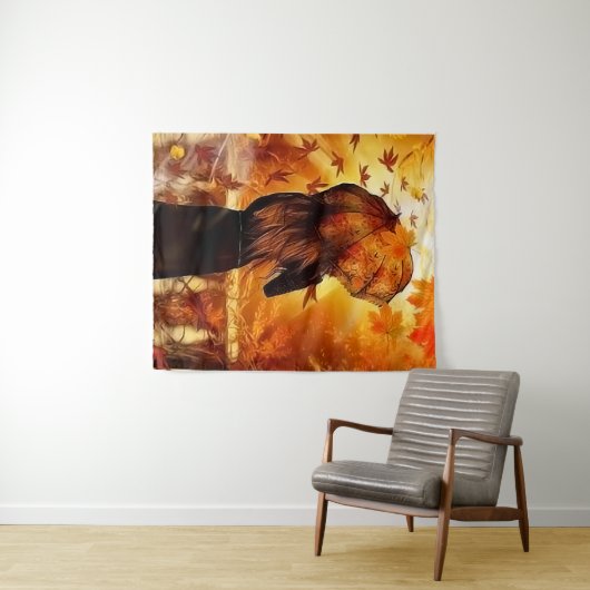 秋 タペストリー (インサイチュ(横))