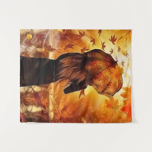 秋 タペストリー (正面(横))