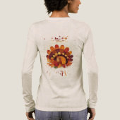 秋 トライブレンドＴシャツ (背面)