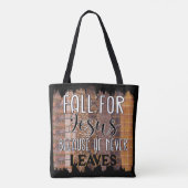 秋 トートバッグ (裏面)