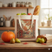 秋 トートバッグ