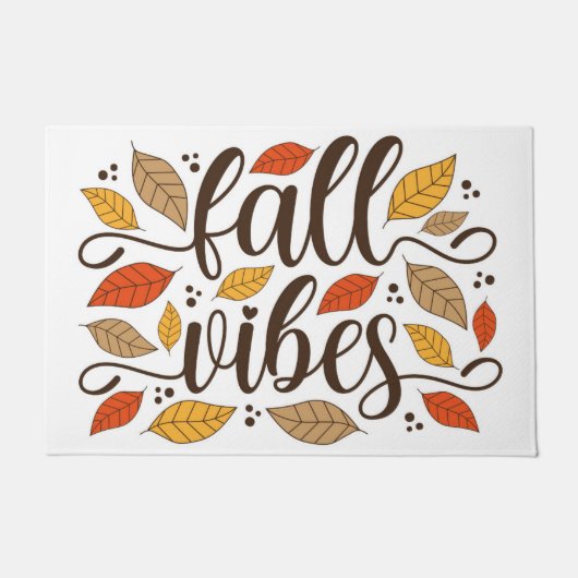 秋 ドアマット (正面)