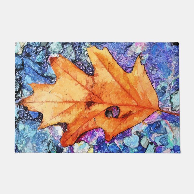 秋 ドアマット (正面)