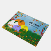 秋 ドアマット (アングル)