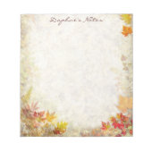 秋 ノートパッド (正面)