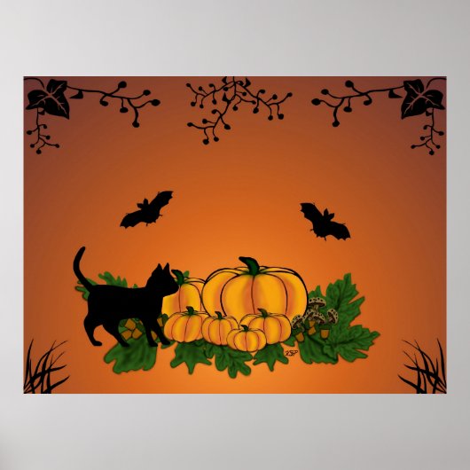 秋, ハッピーハロウィン! ポスター (正面)