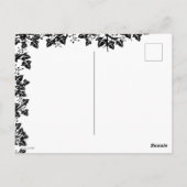 秋、ハッピーハローウィン! ポストカード (裏面)