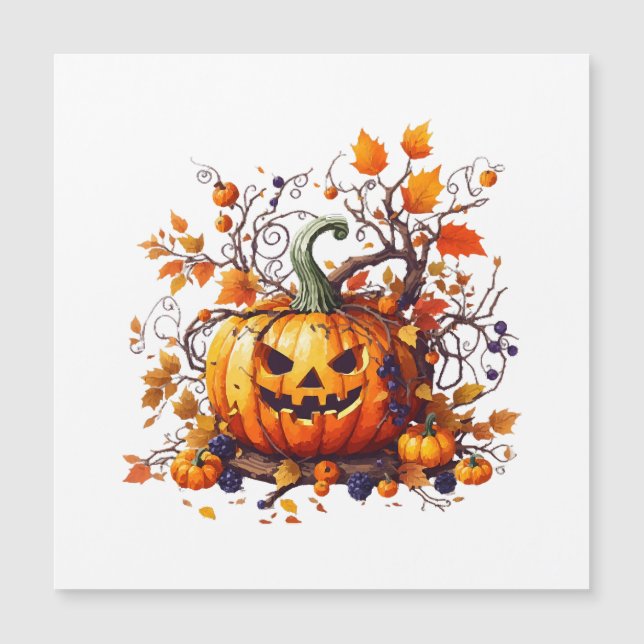 秋 ハロウィン 面白い カボチャ (正面)