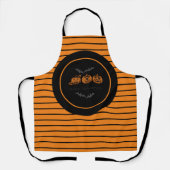 秋/ハロウィーン/カボチャ エプロン (正面)
