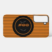 秋/ハロウィーン/カボチャ SAMSUNG GALAXYケース (裏面横)