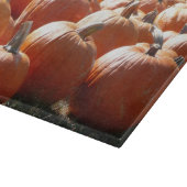 秋、ハロウィーン、感謝祭のカボチャの写真 カッティングボード (角)